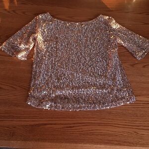 Sequin Barbiecore top